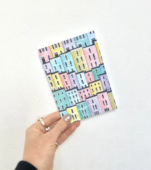 A6 Plantable Greeting Card - Bristol Houses Design