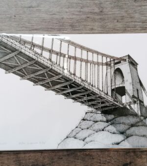 A3 Limited Edition Giclee Print - Clifton Suspension Bridge