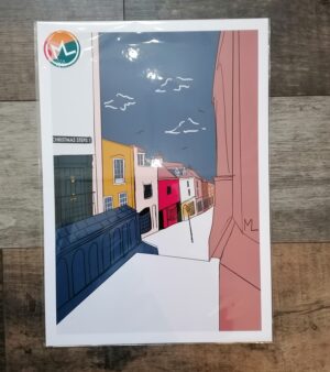 A3 Unframed Print - Christmas Steps