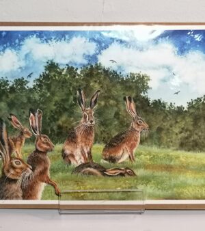 A4 Giclee Print - Hares Day
