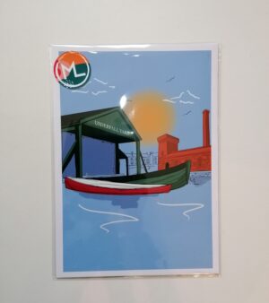 A4 Unframed Print - Underfall Yard