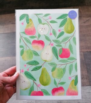 A3 Print - Apple And Pears (AP38A3)