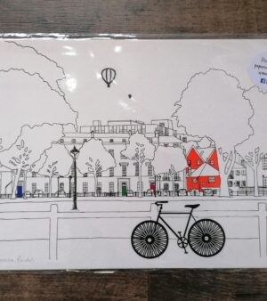 A4 Giclee Print - Queens Square, Bristol (128061)