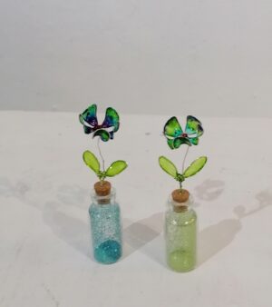 Resin Flowers In Bottles (Various Colours)