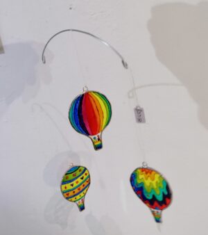 Hanging Mobile Decoration - 3 Balloons