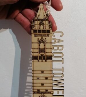 Laser Cut Wooden Ornament - Cabot Tower Ornament (128058)