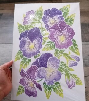 A3 Print - Pansies