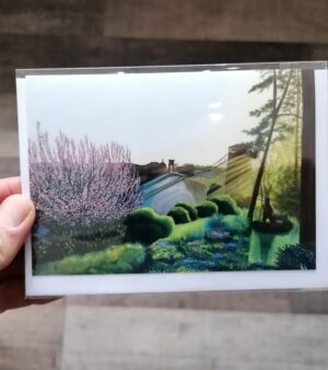 A6 Bristol Themed Greeting Card - Clifton Bridge - Summer