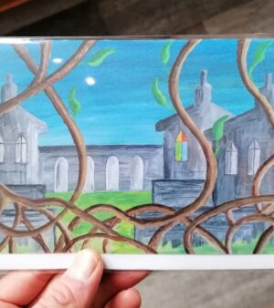 5" x 7" Greeting Card - The Composer's Retreat - By Artist Paul Saville