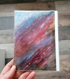 5" x 7" Greeting Card - The Dynamic Heavens - By Artist Paul Saville