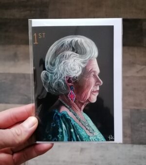 A6 Greeting Card - Clifton Bridge - First Class (Queen Elizabeth ll Portrait)
