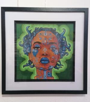 Framed Original Artwork - "Fusion"