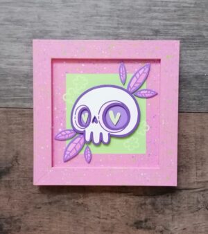 Original Framed Artwork - "Cute Forever #2" (ART- SBX-MM2)