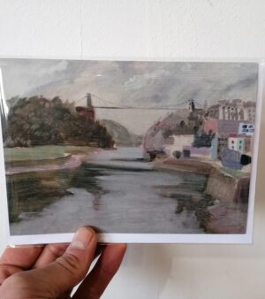 5" x 7" Greeting Card - "Clifton Suspension Bridge"