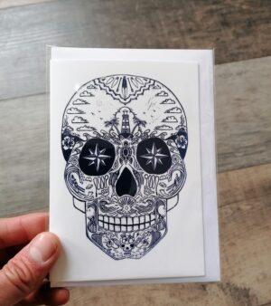 A6 Greeting Card - "Silver Surfer" (005C)