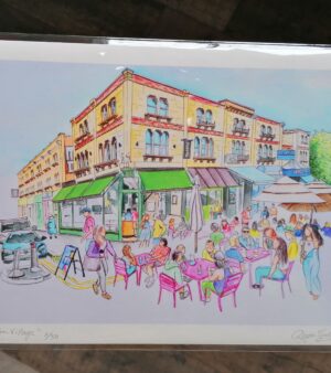 A4 Limited Edition Bristol Giclée Print - Clifton Village