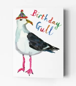 A6 Greeting Card - Birthday Gull (C0125)
