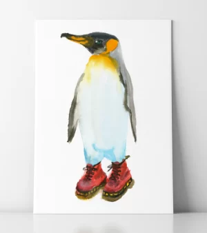 A5 Giclee Print - Dr. Penguin
