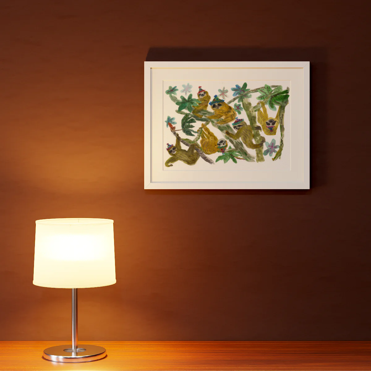 A4 Giclee Print - Lots of Sloths