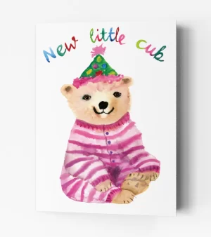 A6 Greeting Card - New Little Cub (C0086)