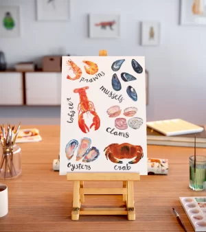 A3 Giclee Print - Seafood