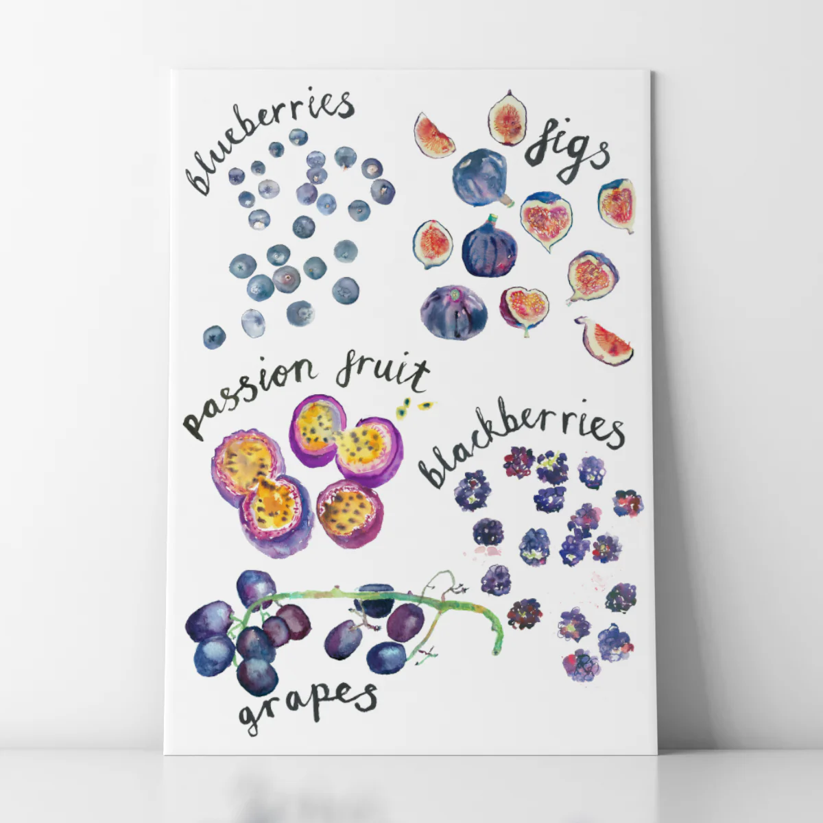 A3 Giclee Print - Violet Foodie