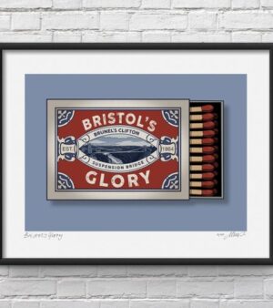 Framed Limited Edition A2 Print - "Bristol's Glory"