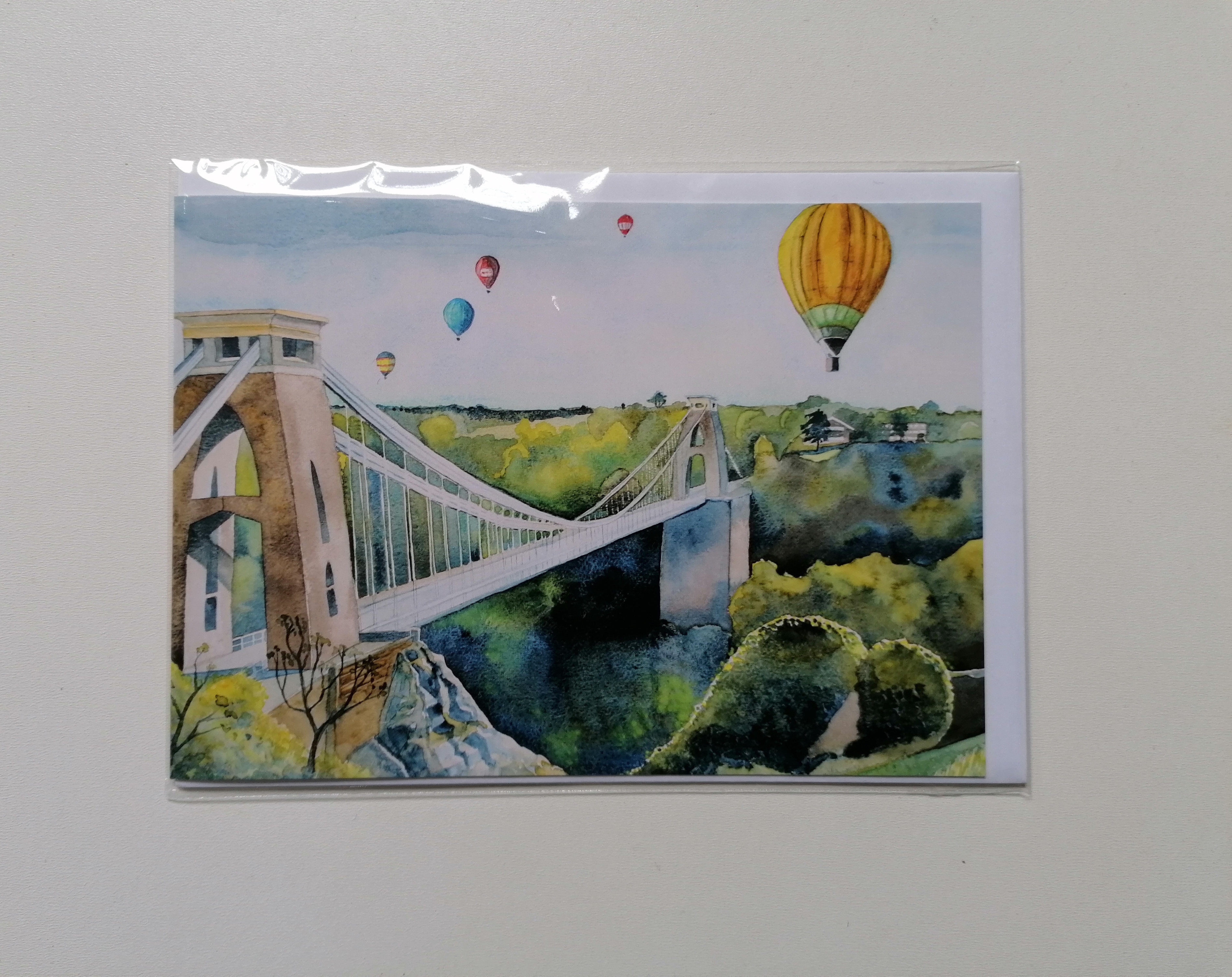 125.8mm x 175.0mm Greeting Card - Bristol Balloon Fiesta