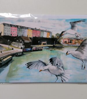 125.8 mm x 175.0 mm Greeting Card - Bristol Harbour