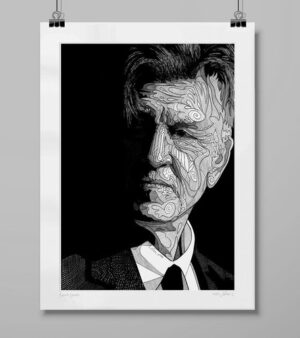 Mounted Limited Edition Giclee Print - David Lynch