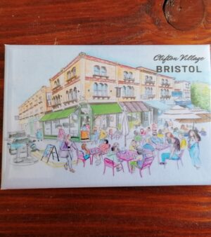 Bristol Fridge Magnet - Clifton Village