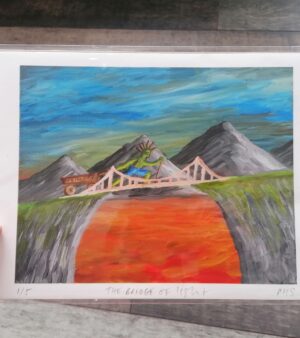 A4 Giclee Print - "The Bridge of Light" By Artist Paul Saville