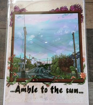 A3 Digital Print - Amble To The Sun