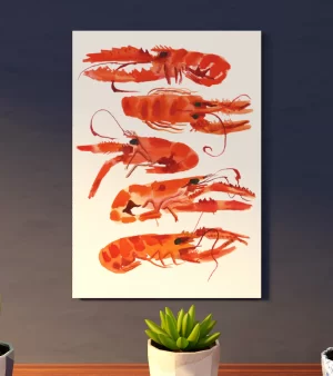 A3 Giclee Print - Langoustines 3
