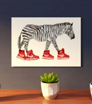 A5 Giclee Print - Zebra