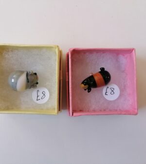 Cute And Little Lampwork Glass Animal Sculpture - Guinea Pig (Various Designs)