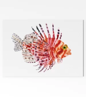 A4 Giclee Print - Lionfish