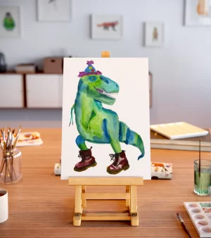 A5 Giclee Print - Mr T Rex