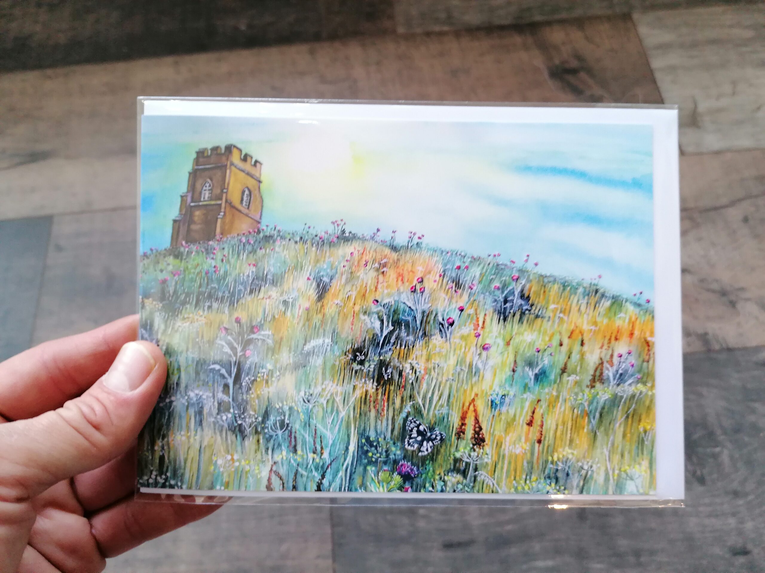 125.8mm x 175.0mm Greeting Card - Litha, Glastonbury