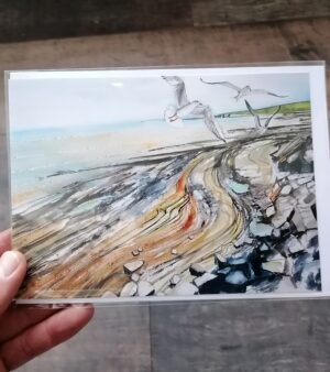 125.8mm x 175.0mm Greeting Card - Watchet