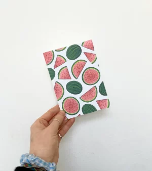 A6 Plantable Greeting Card - Watermelon Design