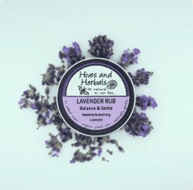 Natural Handmade Lavender Rub - 25g (200-023)