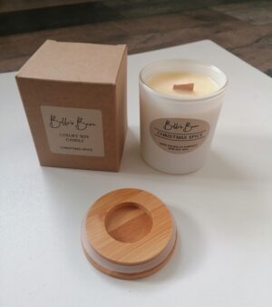 Wood Wick Soy Candle - Christmas Spice (01XS)